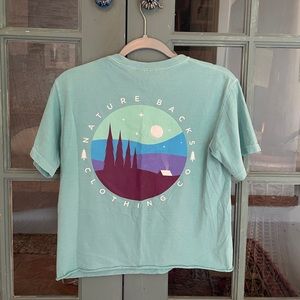 Vintage Wash Crop Shirt